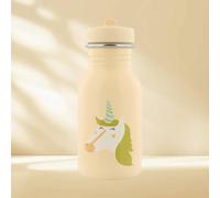 Trixie - Gourde pour Enfants en Acier Inoxydable 350ml - Mrs. Unicorn (Licorne), Blanc