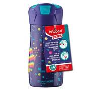 Gourde 430 ml - Maped Picnik - Etanche, corps inoxydable Collection PIXEL PARTY
