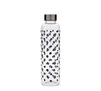 Gourde 500 ml 'Perseus', motif : points noirs, bouchage: Bougage à vis