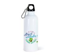 Gourde 500ml Collègue Bouteille d’Eau Aluminium Réutilisable Ecologique avec Mousqueton. Idée Cadeau Original Humour Homme Femme Retraite Mutation Pot Départ Sport Voyage Bureau Anniversaire Noël