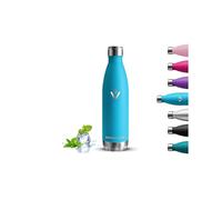 Gourde- 500ml- Gourde Isotherme, Sans BPA, Bouteille Enfant, 24h Froid & 12h Chaud, Bouteille Isotherme, Anti Fuite, Reutilisable, Double Vide, Bouteille d'eau pour l'École, Bureau, Voyage, Yoga