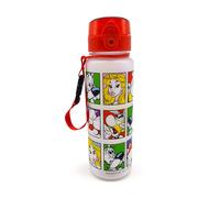 Gourde 600ml en Plastique Renforcé avec Couvercle à Bouton-poussoir - Asterix, Obelix, Idefix 2025