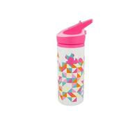 Gourde 710ml avec Système d'Ouverture Rapide Motif Géométrique en Aluminium Minnie Mouse Rose