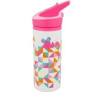 Gourde 710ml avec Système d'Ouverture Rapide Motif Géométrique en Aluminium Minnie Mouse Rose
