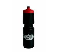 Powershot Bouteille d'eau sport 750 ml – Couleur et capuchon au choix (Noir, Rouge)