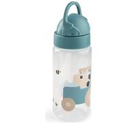 Gourde à paille Tiny farm Bleu (350 ml)