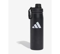 adidas Unisex Metal Bottle Screw Top 0.6 liter, black/black, One size