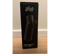 Gourde AIR UP en acier inoxydable Steel Pitch Noir (480ml) + 3 capsules aléatoires