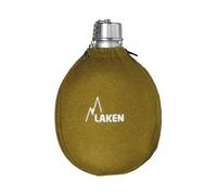 Gourde alu laken cantimplora avec housse kaki 1l