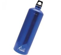 LAKEN Futura Gourde en aluminium coupe ouverture Couvercle à visser avec passant 1.5L, Bleu