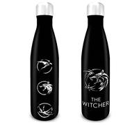 Gourde aluminium Pyramid The Witcher Sigils Metal Noir TU