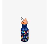 Klean Kanteen – Gourde inox Kid's Classic Narrow – bouchon Sippy – 355 ml – mushrooms bleu