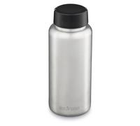 Klean Kanteen - Classic Wide 40oz (1182mL) - Loop Cap - Gourde Brushed Stainless - 40 oz (1182 ml)