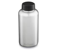 Gourde avec bouchon Klean Kanteen Classic Wide Loop 64oz Gris 1900 ml