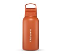 Gourde avec filtre Go 2.0 Stainless Steel 1 l LifeStraw - Kyoto Orange