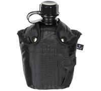 Gourde avec housse 1 L MFH - Black