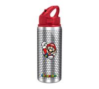 Gourde Avec Paille Mario Bross Gris