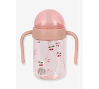 Gourde avec poignées rose TU