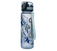 Baagl Gourde anti-fuite pour enfants, 500 ml, bouteille d'école et de sport, pour garçons et filles, en Tritan, (robot)