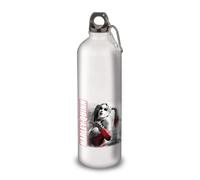 Gourde/Bouteille d'eau en Aluminium - Acier Inoxydable (thermos 24h) réutilisable 330ml à 750ml, imprimée Deisng unique Harley Quinn (Aluminium, L 750ml)
