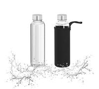 Gourde bouteille réutilisable léger étanche gourde en verre gourde transparente