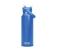 CamelBak Thrive Bouteille d'eau isotherme en acier inoxydable avec paille à rabat, 591 ml, bleu ciel