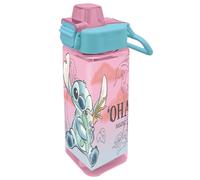 Gourde enfant - Kids Licensing - Disney Stitch - Design carré - Matériaux de haute qualité - Sans BPA