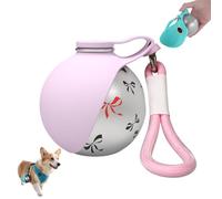 Gourde Chien Portable, 285ML Bouteille d'eau 2 en 1 Pliable avec Gamelle Eau en Silicone pour Petit Chien, Anti-Fuite, Promenade, Voyage et Randonnée