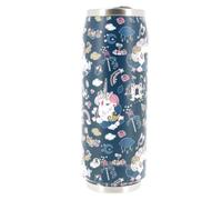 Les Artistes Paris – Canette isotherme A-4223, 500ml inox, sans BPA, bec rabattable, paille Unicorn