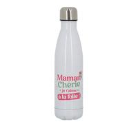Gourde D Hydratation Stc Sas Maman Cherie Je Txaime Gourde Isotherme Blanc Unique
