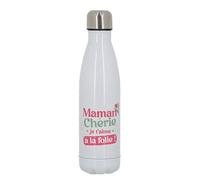 Gourde D Hydratation Stc Sas Maman Cherie Je Txaime Gourde Isotherme Blanc Unique