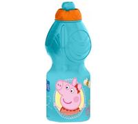 Gourde de sport - Nickelodeon - Peppa Pig - 18 x 6 cm - 400 ml - PVC alimentaire