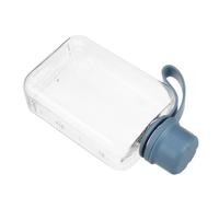Gourde de Sport Transparente en Plastique 240ml Légère pour Cyclisme | Flacon de Poche 8 Oz, Poignée Intégrée, Étanchéité, Usage Salle de Sport et Déplacements Quotidiens