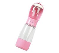 Gourde de voyage pour chien, conteneur anti-goutte pour nourriture, bouteille portable pour chien avec porte-sac, extérieur, randonnée, camping, pique-nique, promenade, cage, chat, lapin, animaux