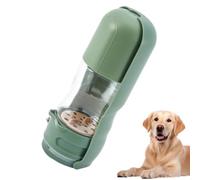 Gourde d'eau Chien avec conteneur Nourriture Filtre À Charbon Actif | Accessoires de pour Chiens Pour boire et manger, chats, chiots, promenade de chat