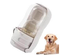 Gourde d'eau Chien avec conteneur Nourriture Filtre à Charbon Actif, | Accessoires pour chiens de petite taille Convient aux chats, promenades, randonnées, hydratation et alimentation