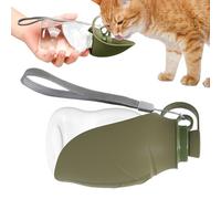 Gourde d'eau De Voyage - Portable Modern Sturdy Compact Versatile pour, Elegant, Chien, Petit Gobelet, Pliable Anti Fuite Distributeur Promenades | Multipurpose Outdoor Indoor Utility