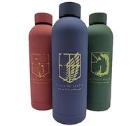 Gourde d'eau en acier inoxydable - Bouteille isotherme pour café et thé pendant 24 h froid pendant 12 h - Isolation sous vide pour les boissons gazeuses et anti-fuite - Bleu, Scouting Legion, 750 ml