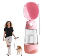 Gourde d'eau Portable pour Chien - Distributeur d'eau Portable pour Chiot - Récipient à Eau Anti-Fuites pour Animaux en Randonnée et Sorties
