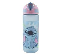 Gourde Disney Lilo et Stitch Alien 626 en plastique mat avec paille, 600 ml. Numéro d'article : GIM55205217