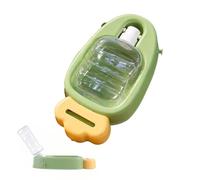 Gourde Eau Chien Distributeur d'Eau en Forme de Carotte 450 ml avec