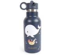 Gourde en acier inoxydable 350ml bleu, gris, rouge TU