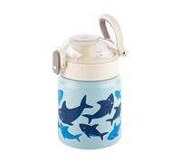 Gourde en acier inoxydable, 400 ml, motif requin pour enfant
