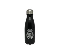 Gourde en acier inoxydable - CYPBRANDS - Real Madrid - 550 ml - Bouchon à vis hermétique - Acier inoxydable
