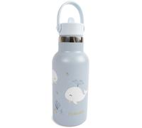 Gourde en acier inoxydable les contes de christian la baleine (350 ml)