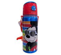Gourde En Aluminium 600 Ml Multicolore Avec Tige Paille Borraccia Traghetta