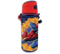 Kids Licensing Gourde en aluminium Spider-Man, fermeture à clic 600 ml