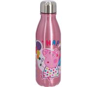 Gourde en aluminium Peppa Pig 600ml : parfaite pour les petits fans de grandes aventures