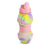 Gourde en silicone pliable NILS NC4102 Rose 700 ml