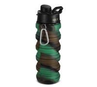 Gourde en silicone pliable NILS NC4106 Vert 500 ml